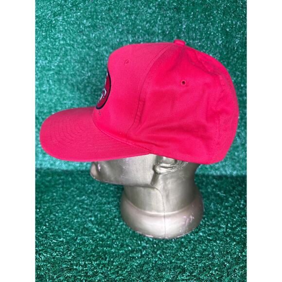 Vintage San Francisco 49ers Hat Mens Drew Pearson Big Logo Red Cap 90s - Picture 2 of 6